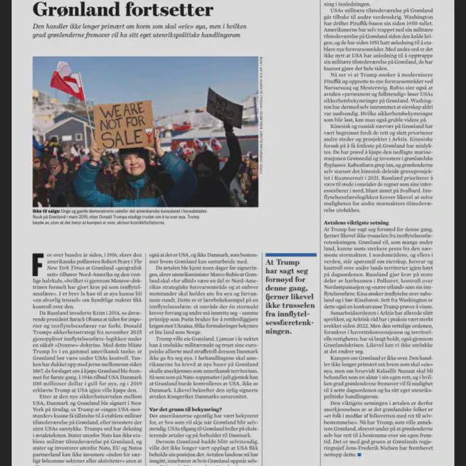 Kampen om Grønland er ikke over